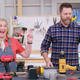 Amy Poehler and Nick Offerman in Making It